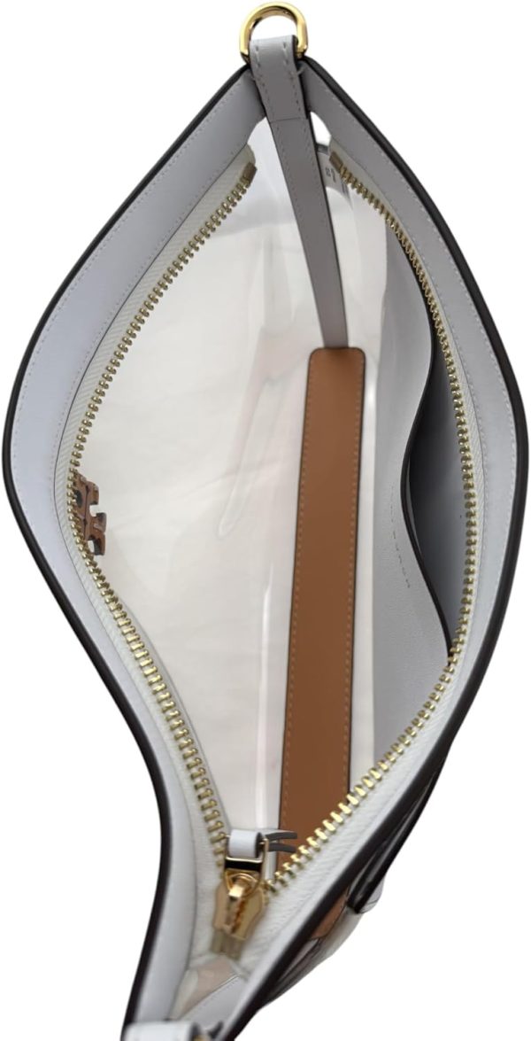 Tory Burch Womens 148314 Blake Swingpack Pebbled Leather Crossbody Shoulder Bag,-4