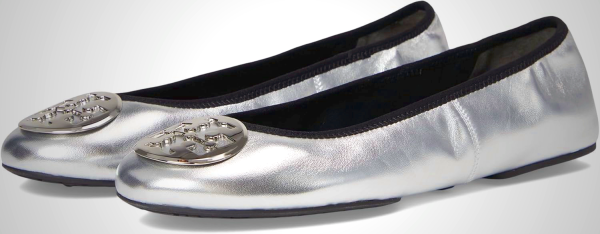 Tory Burch Women's Reva Travel Ballet Flats