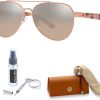 Tory Burch TY6070 Aviator Sunglasses For Women +BUNDLE with ACCESSORY EYEWEAR KIT sunglasses for men