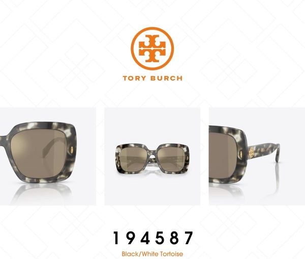Tory Burch TY7193U Square Sunglasses for Women +BUNDLE with ACCESSORY EYEWEAR KIT-4