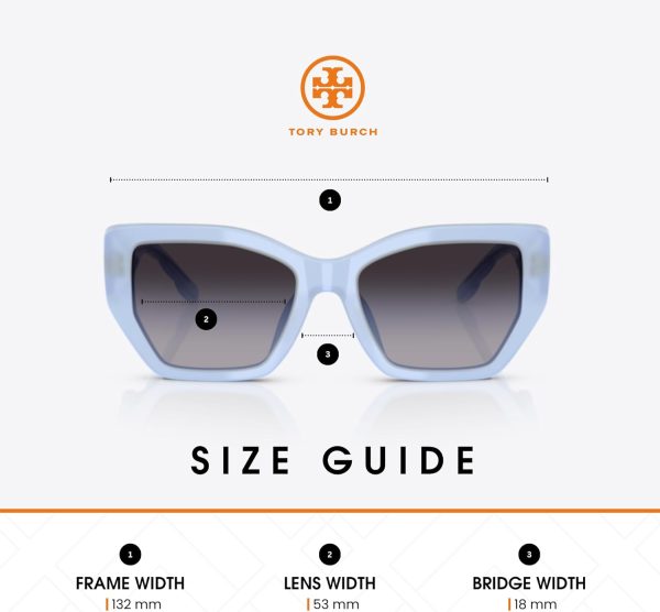 Tory Burch TY7187U Irregular Sunglasses For Women + BUNDLE With Designer iWear Complimentary Eyewear Kit-3