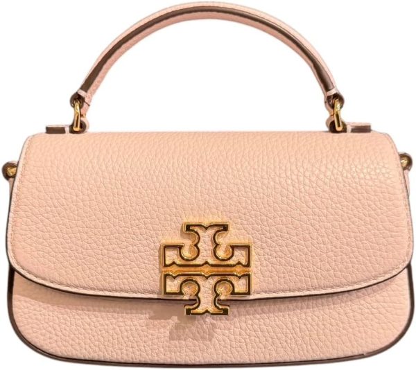 Tory Burch Britten Mini Top Handle Leather Crossbody Bag-0