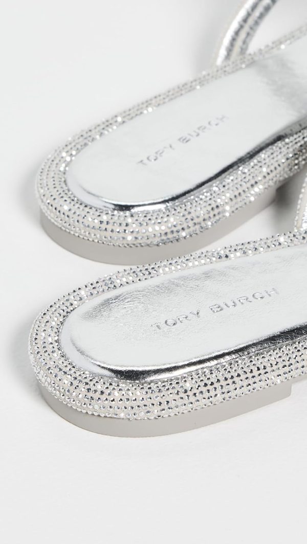 Tory Burch Women's Miller Knotted Pave Sandals shein