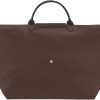 Longchamp Women's Le Pliage Green Large Top Handle Travel Handbag longchamp bag