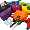 YAODHAOD Waterproof Makeup Bag Bulk - 9 Color Toiletry Pouch with Zipper waterproof sneakers