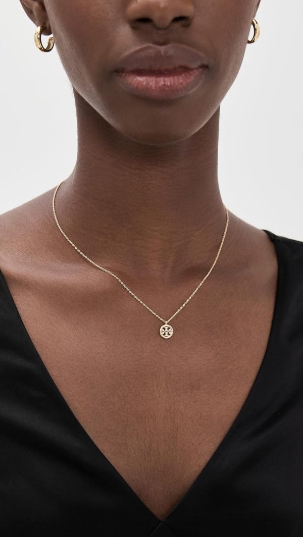 Tory Burch Women's Icon Circle Pendant Necklace icon