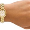 Tory Burch Women's Oval Stainless Steel Bracelet Watch-3