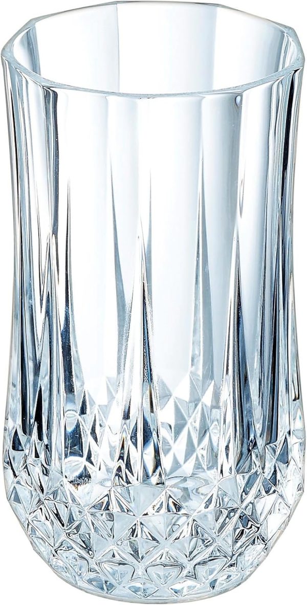 Cristal d'Arques Paris Longchamp 36cl Set of 6 Crystal Glasses delta
