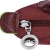 Longchamp Le Pliage Green Mini Pouch Handbag, Grenade longchamp mini bag