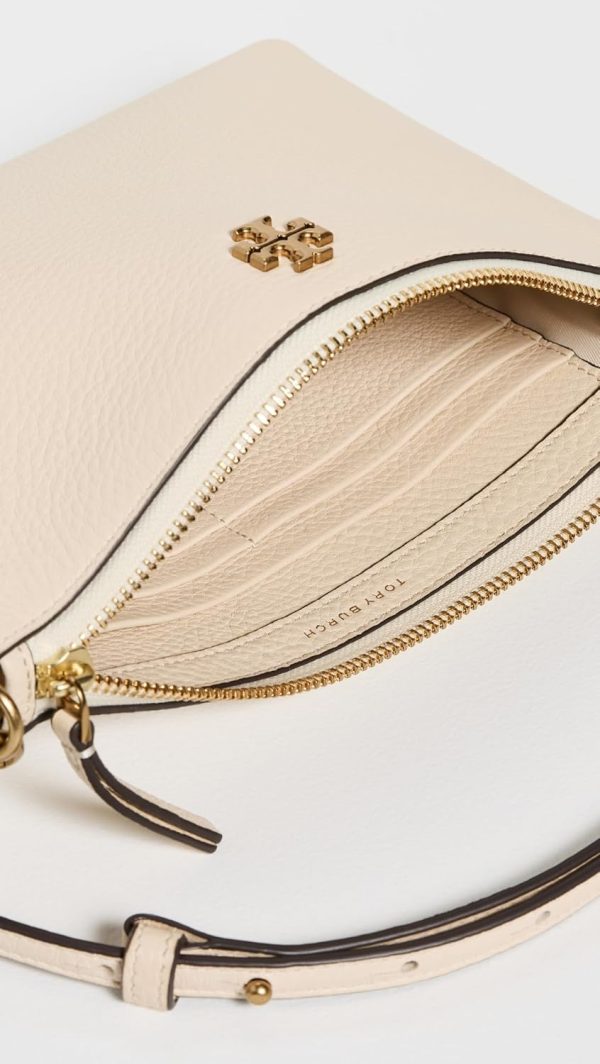 Tory Burch Women's Mercer Pebbled Wallet Crossbody-4