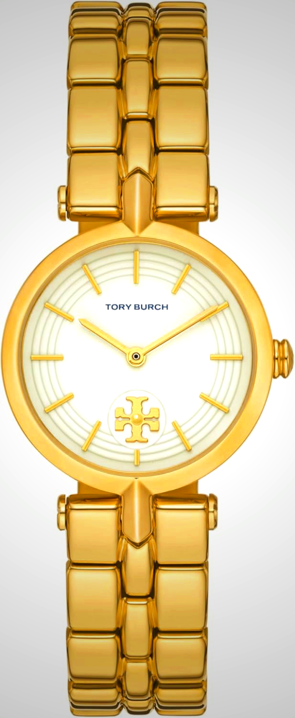 Tory Burch Women's Kira Gold Stainless Steel Bracelet Watch (Model: TBW2045)