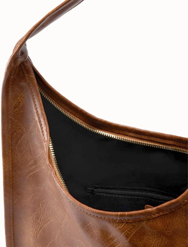 NEWBELLA Women's Hobo Purse - Faux Leather Shoulder Bag & Tote Handbag, Spacious Work Bag for Commute & Daily Use newbella