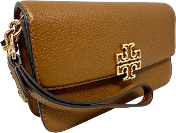 Tory Burch Women's Britten Chain Wallet with Wristlet-3