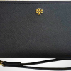 Tory Burch Women's Emerson Zip Continental Wallet (Black)