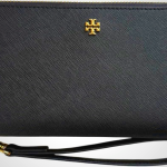 Tory Burch Women's Emerson Zip Continental Wallet (Black)
