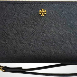 Tory Burch Women's Emerson Zip Continental Wallet (Black)
