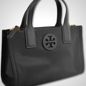 Tory Burch Women's Elle Mini Nylon Tote Bag with Gold-Tone Hardware
