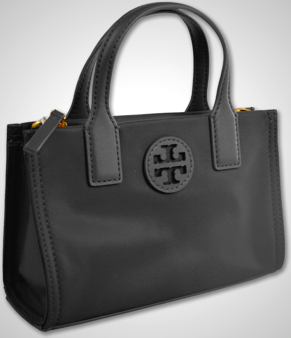 Tory Burch Women's Elle Mini Nylon Tote Bag with Gold-Tone Hardware