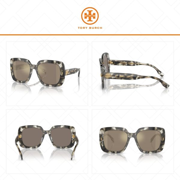 Tory Burch TY7193U Square Sunglasses for Women +BUNDLE with ACCESSORY EYEWEAR KIT sunglasses for men