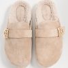 Tory Burch Women's Mellow Sherpa Mules-3