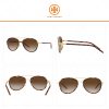 Tory Burch TY6089 Aviator Sunglasses for Women +BUNDLE with ACCESSORY EYEWEAR KIT ty6089 tory burch