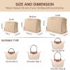 OPPOSHE Purse Organizer for Longchamp Le Pliage Tote - 9 Compartments, Large Beige longchamp