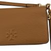 Tory Burch Women's Pebble Leather Thea Zip Continental Wallet With ID Card Case (Tiramisu) continental procontact rx