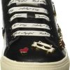 Karl Lagerfeld Womens Cate Pins Lace Up Platform Sneaker-1