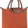 Longchamp Small Green Le Pliage Nylon Tote Top Handle Bag, Brick leetcode