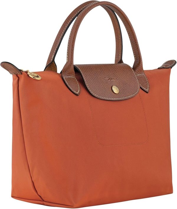 Longchamp Small Green Le Pliage Nylon Tote Top Handle Bag, Brick leetcode