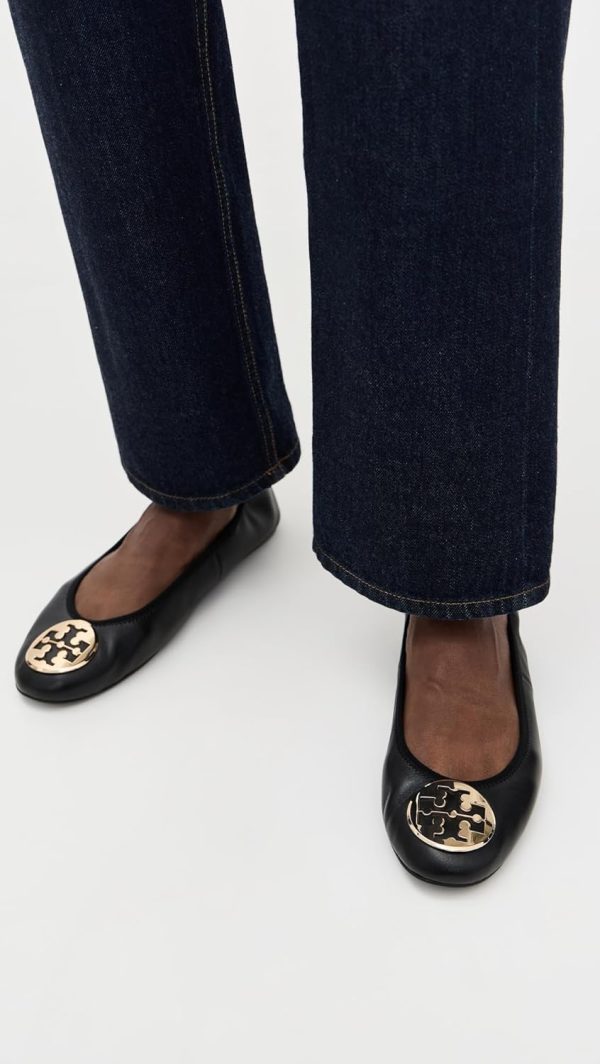Tory Burch Women's Reva Travel Ballet Flats-2
