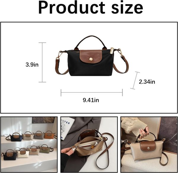 Fashion Mini Crossbody Bag, Handbags Purses with Adjustable Strap for Women, Ladies Shoulder Totes Bag minio