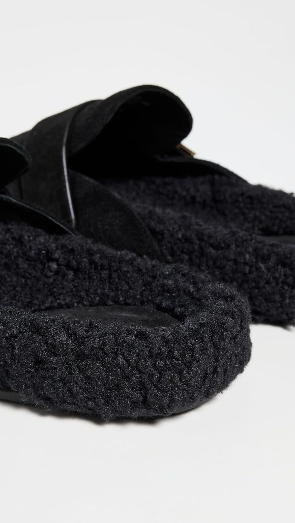 Tory Burch Women's Mellow Sherpa Mules-3