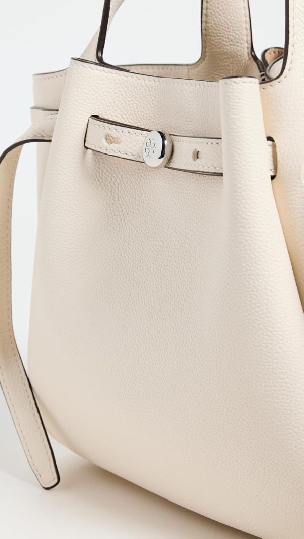 Tory Burch Women's Romy Pebbled Satchel-3