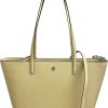 Tory Burch Emerson Top Zip Tote Detachable Crossbody Strap-0