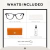 Tory Burch TY2110U RECTANGLE Shape Eyeglasses with eSHADES Luxury Eyewear kit Bundle-4