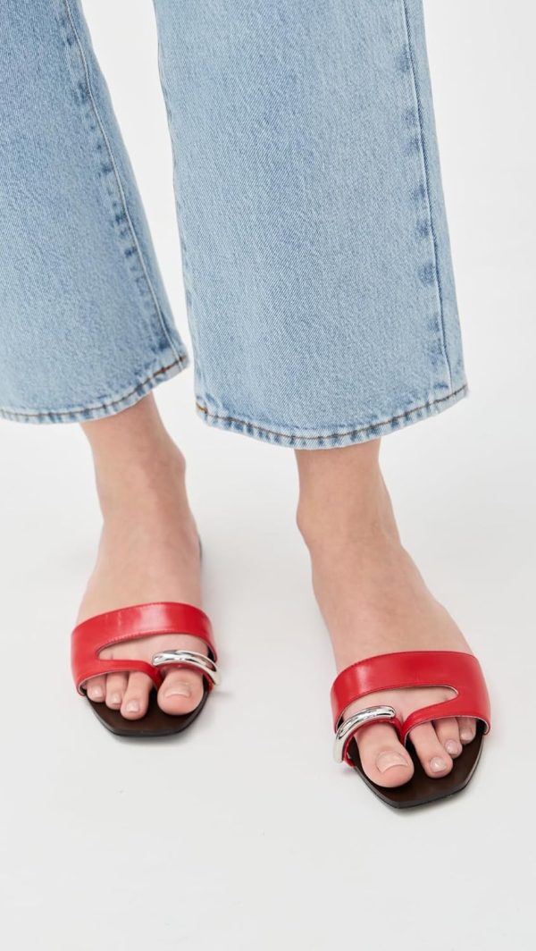 Tory Burch Women's Pierced Slides-2