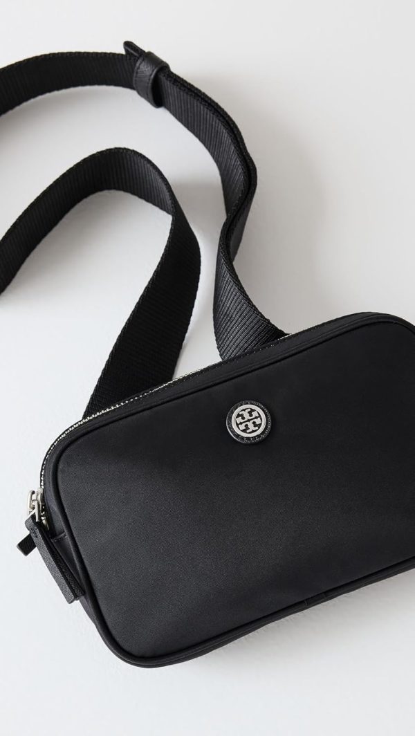 Tory Burch Women's Virginia Belt Bag, Black, One Size-1