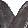 Brooks Brothers Men's Leather Cashmere Lined Winter Gloves with Touchscreen-1