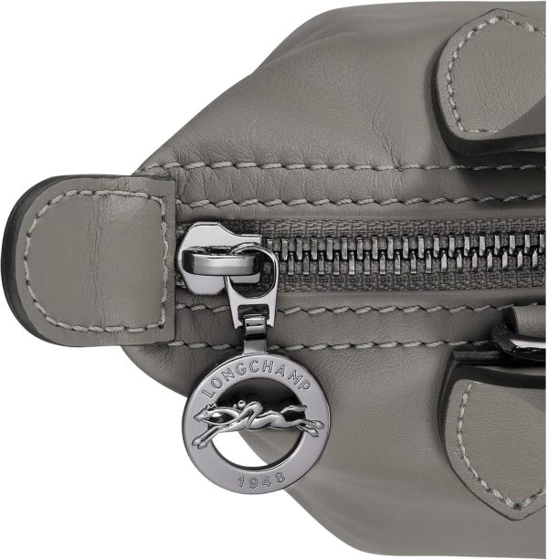 Longchamp Le Pliage X-Small Xtra Leather Tote Shoulder Bag in Turtledove x small dog clothes