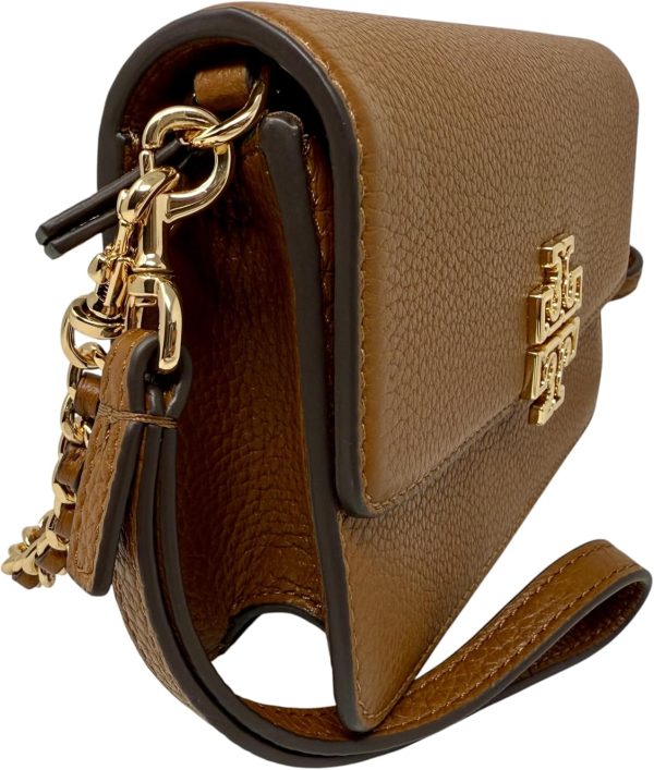 Tory Burch Women's Britten Chain Wallet with Wristlet-4