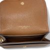 Tory Burch Women's 157146 Crossgrain Leather Emerson Flap Card Case Wallet (Moose)-2