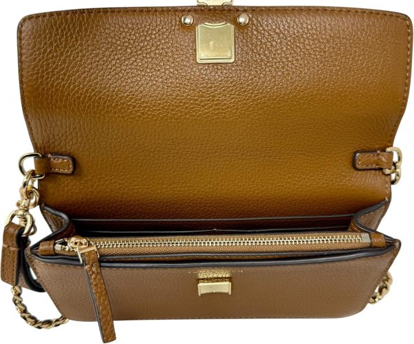 Tory Burch Women's Britten Chain Wallet with Wristlet-5