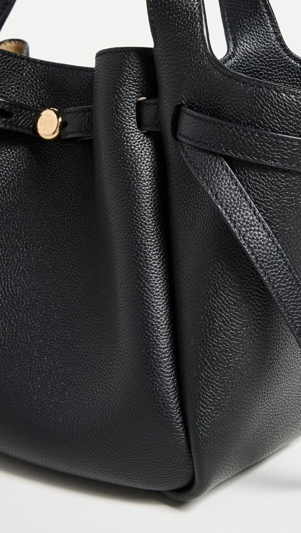 Tory Burch Women's Romy Pebbled Satchel-3