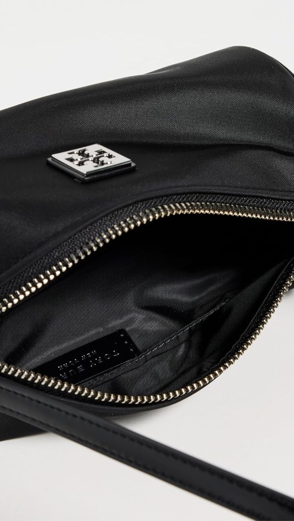 Tory Burch Women's Virginia Nylon Cylinder Bag-4