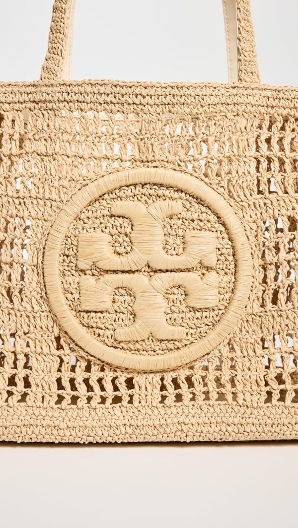 Tory Burch Women's Ella Hand Crocheted Small Tote-3