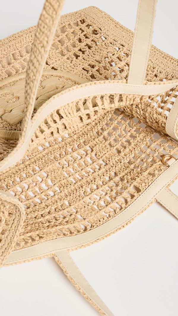 Tory Burch Women's Ella Hand Crocheted Small Tote-4
