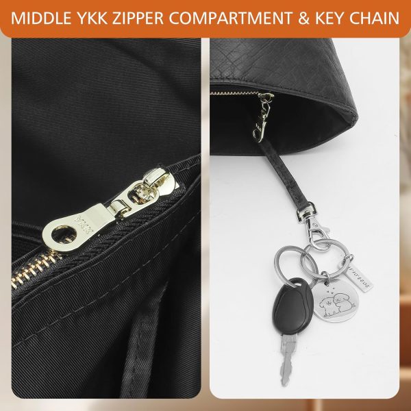 DupontPaper Purse Organizer Insert for Longchamp LePliage Large, Bag Shaper with Key Leash& 17 Compartments, Upgraded Elastic Cup Holder + Anti-Slip Middle Zipper Divider longchamp backpack