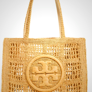 Tory Burch Women's Ella Hand Crocheted Small Tote Bag