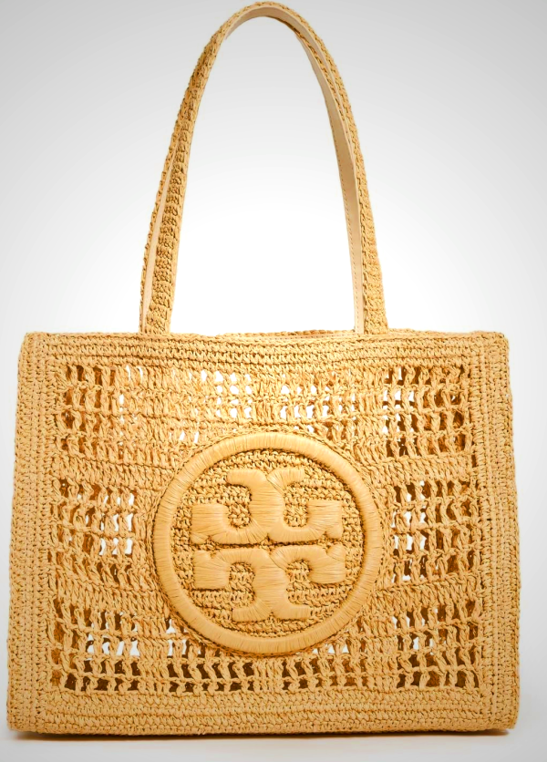 Tory Burch Women's Ella Hand Crocheted Small Tote Bag